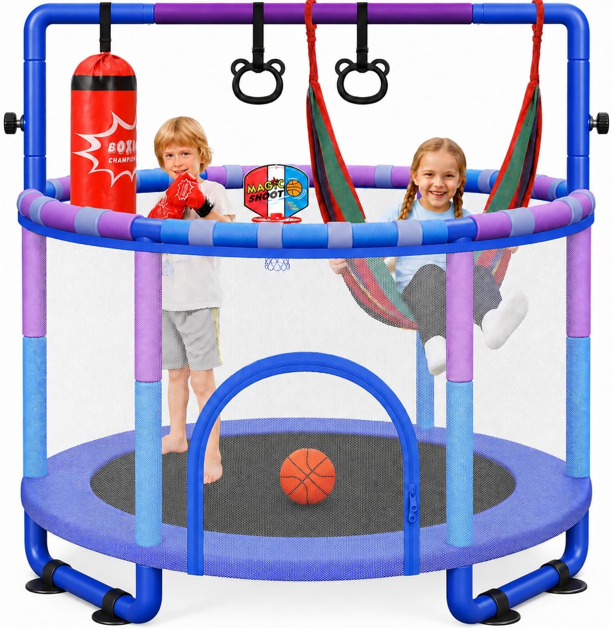 Detalle de Yohood 55" Trampoline for Kids 55