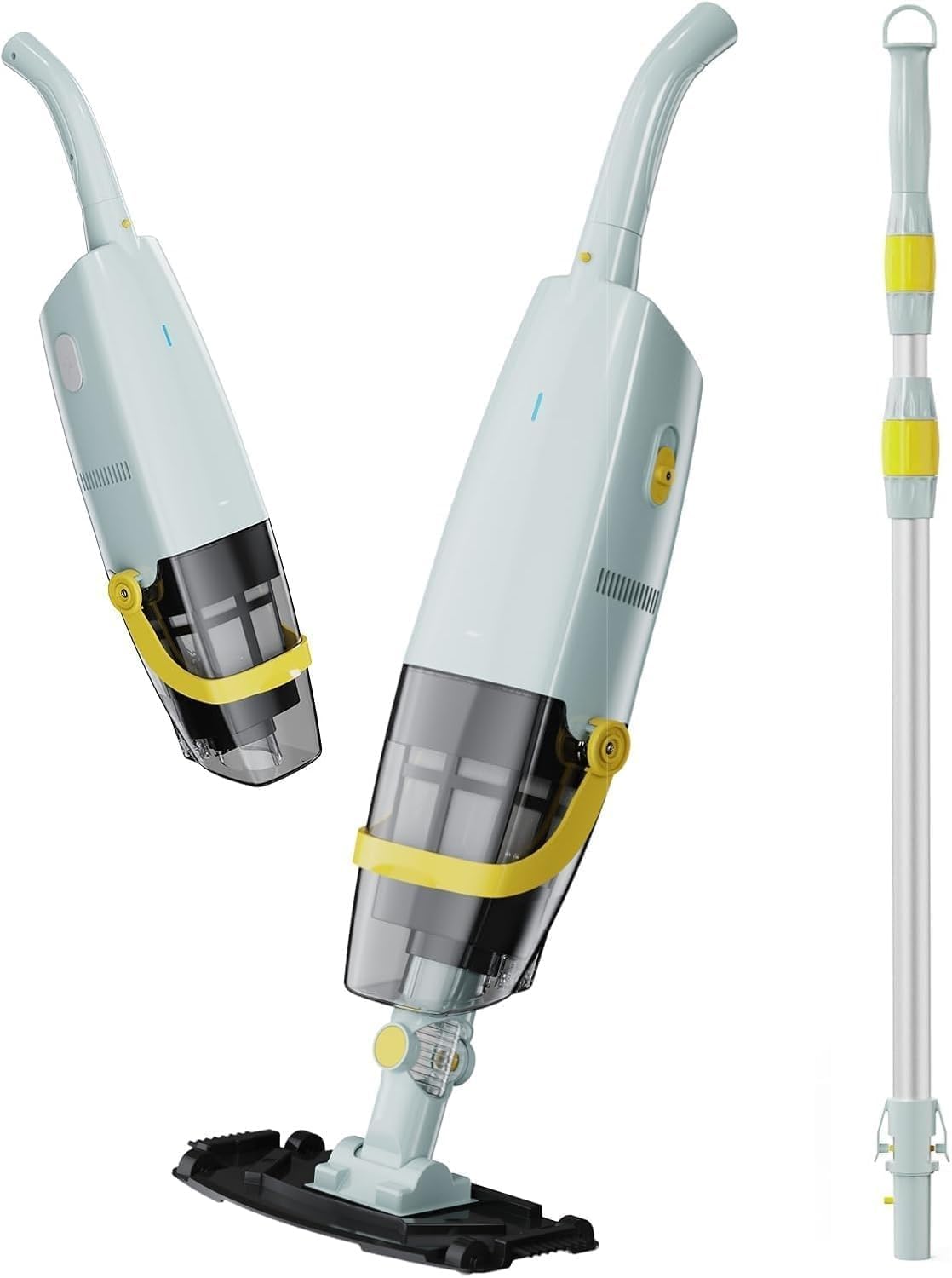 Detalle de Lydsto S1: Aspirapolvere per Piscina Senza Fili con Asta Telescopica – pulizia efficace senza cavi