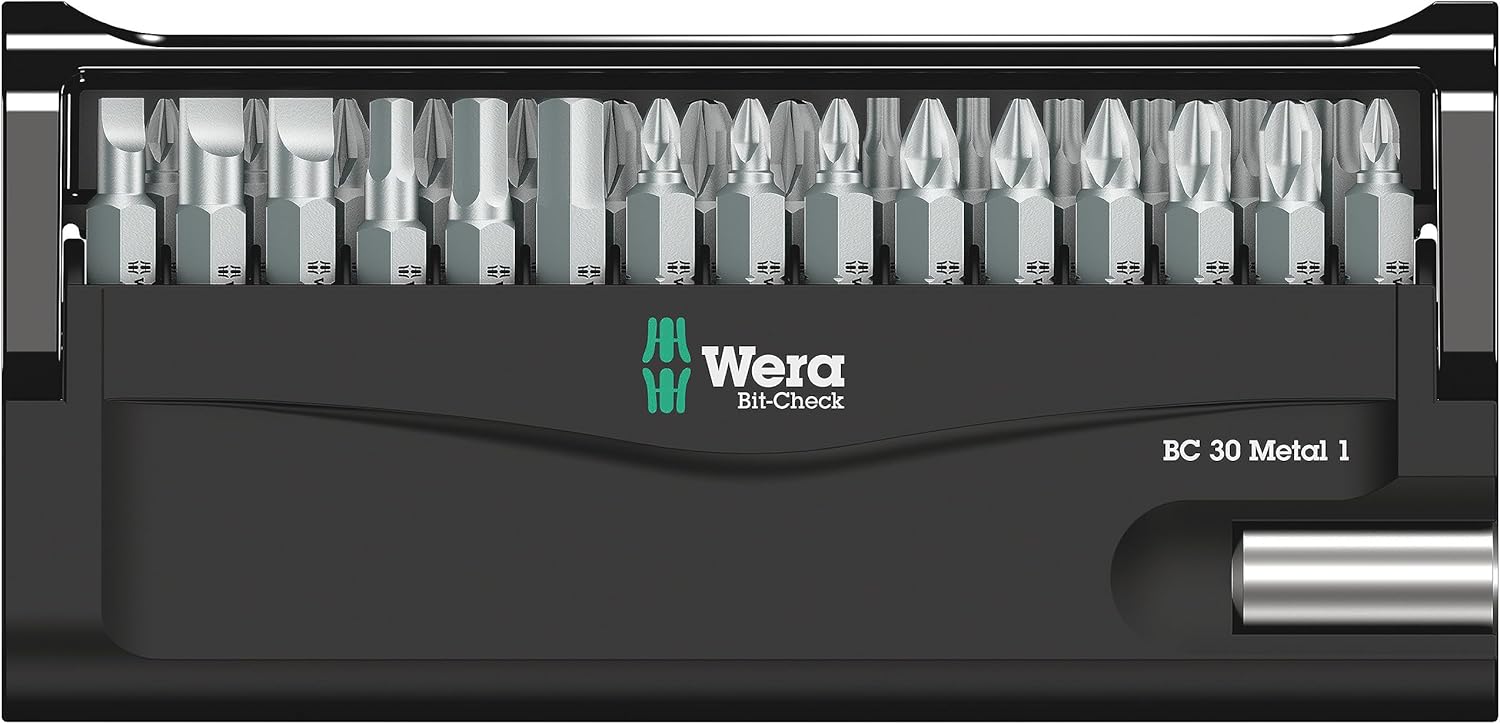 Thumbnail 1 de Wera 05057434001 Bit-Check 30 Metal 1 General Bit Set (30-Piece)