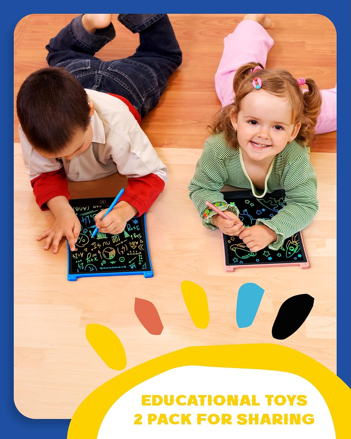 Detalle de Bravokids LCD Writing Tablet, 8.5-Inch