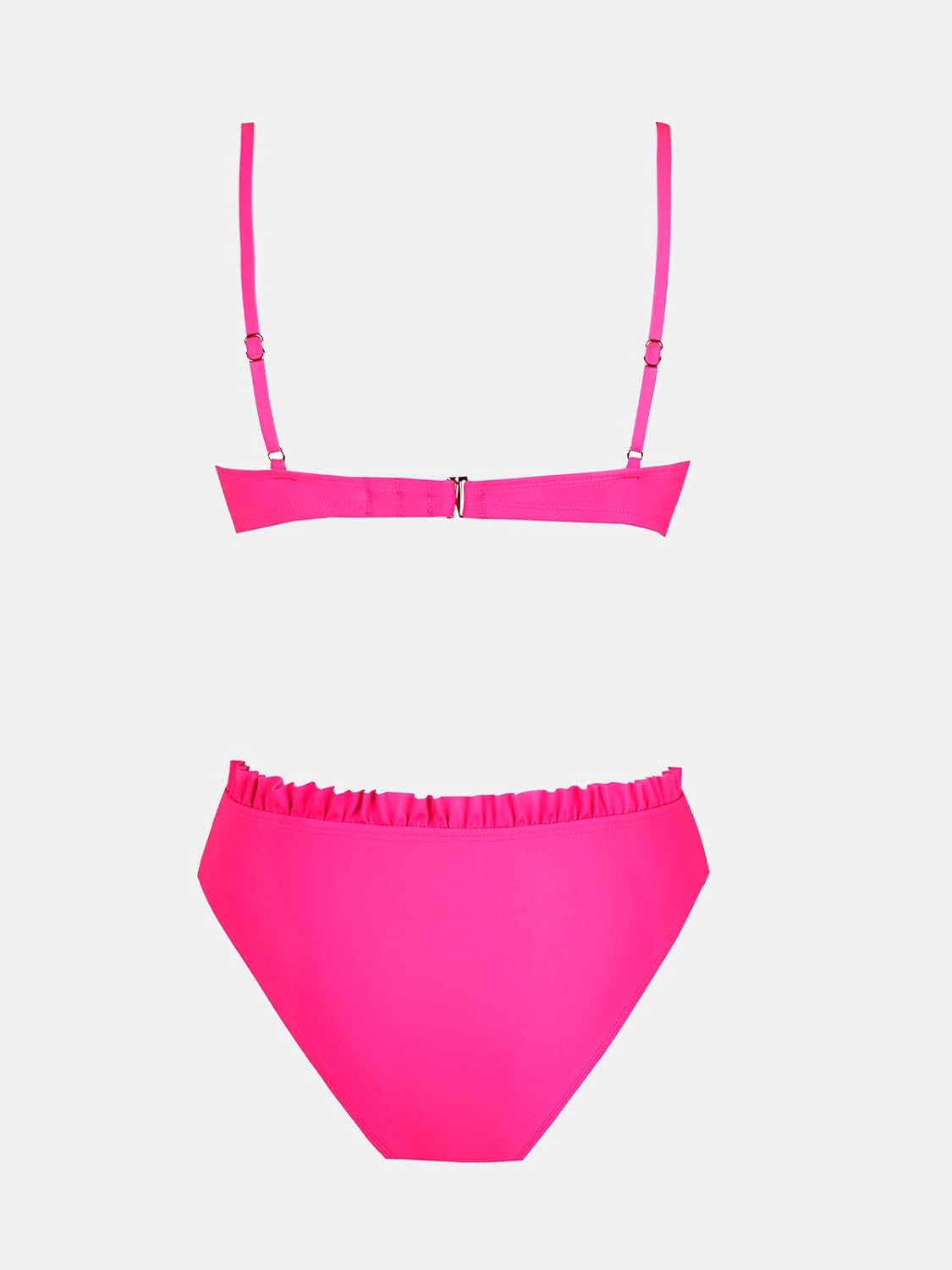 Detalle 2 de Maillot de bain floral CUPSHE 2 pièces