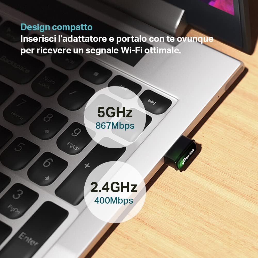 Thumbnail 2 de TP-Link Archer T3U Adattatore USB 1300 Mbps