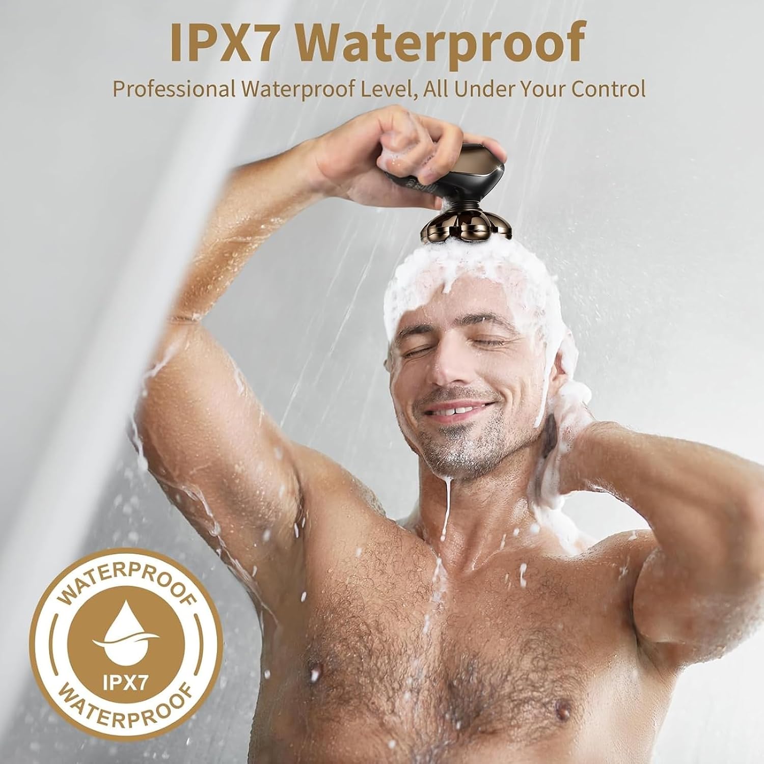 Detalle de SHPAVVER Head Shaver IPX7