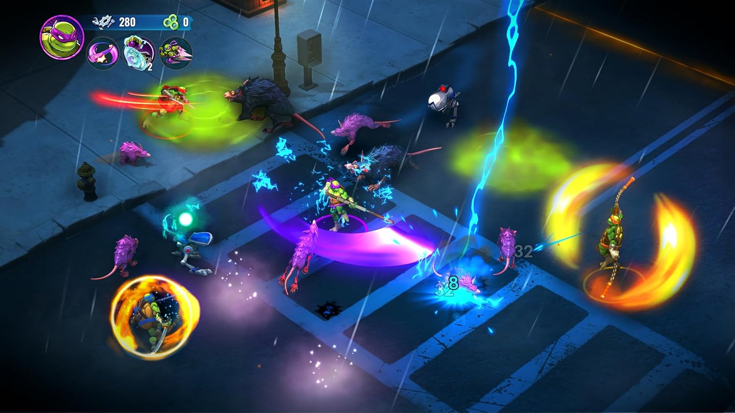 Detalle de Teenage Mutant Ninja Turtles: Splintered Fate Pipin’ Hot Collector’s Edition - Nintendo Switch