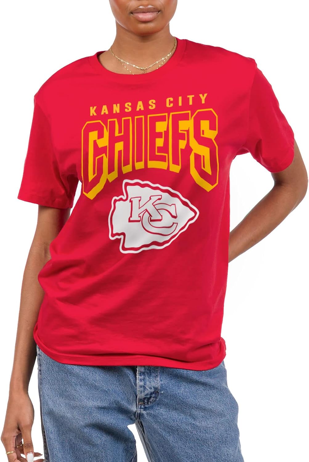 Thumbnail 1 de Junk Food Unisex NFL Bold Logo T-Shirt