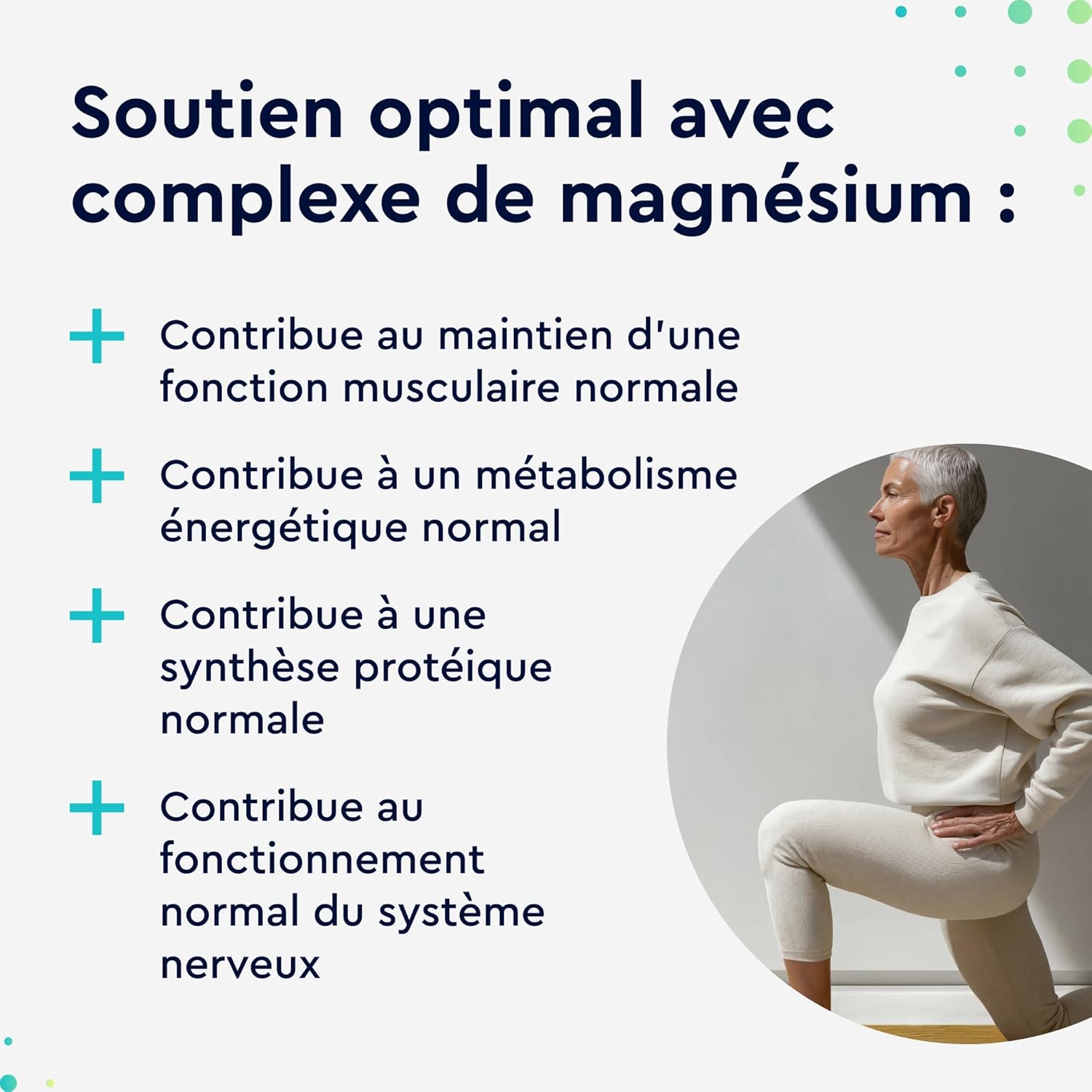 Detalle de Complexe de magnésium poudre 600 g 🍋