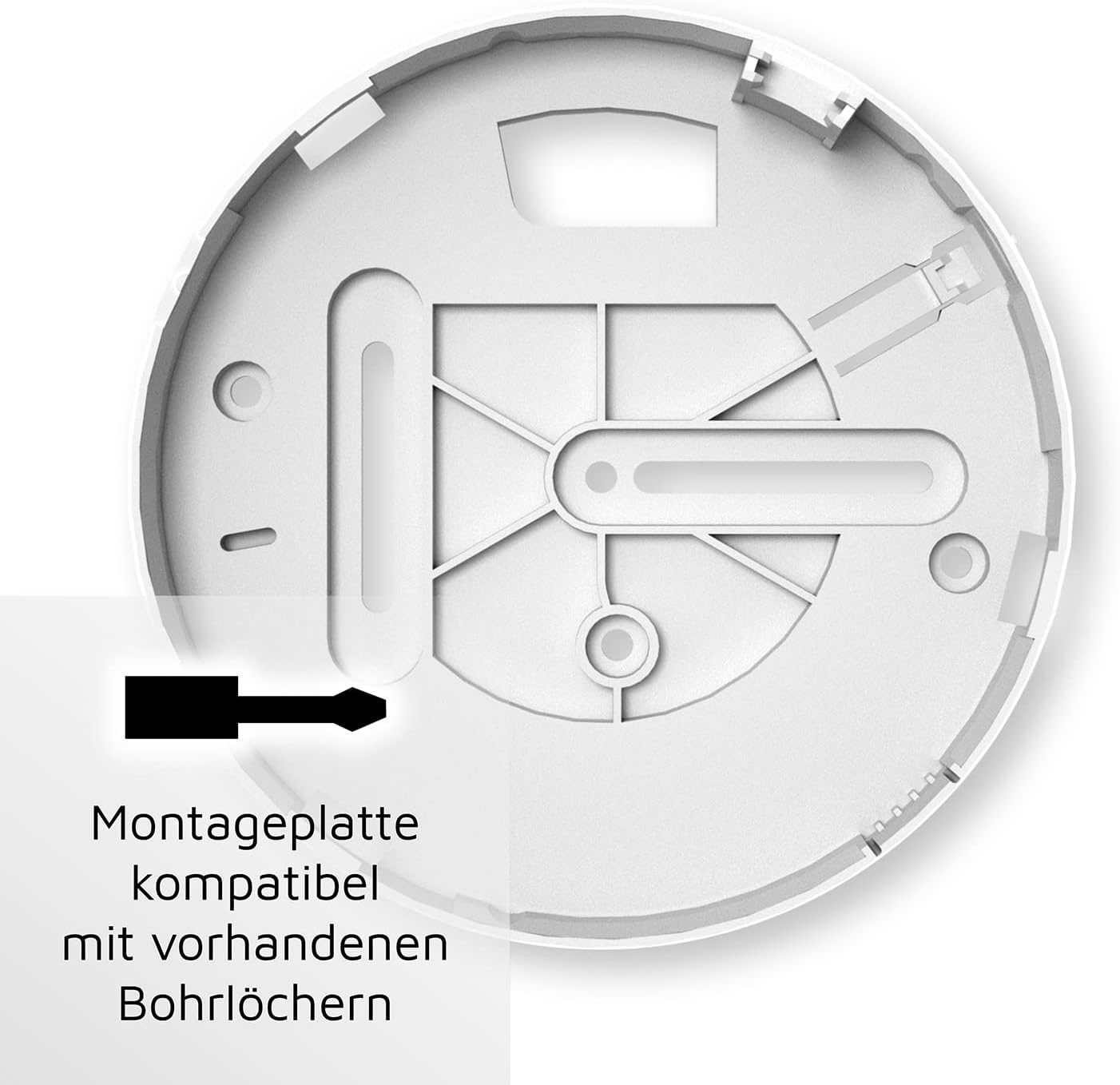 Detalle de Ei650 Rauchwarnmelder im 4er-Set – Stand-Alone mit 10-Jahres-Batterie, Testsieger Stiftung Warentest