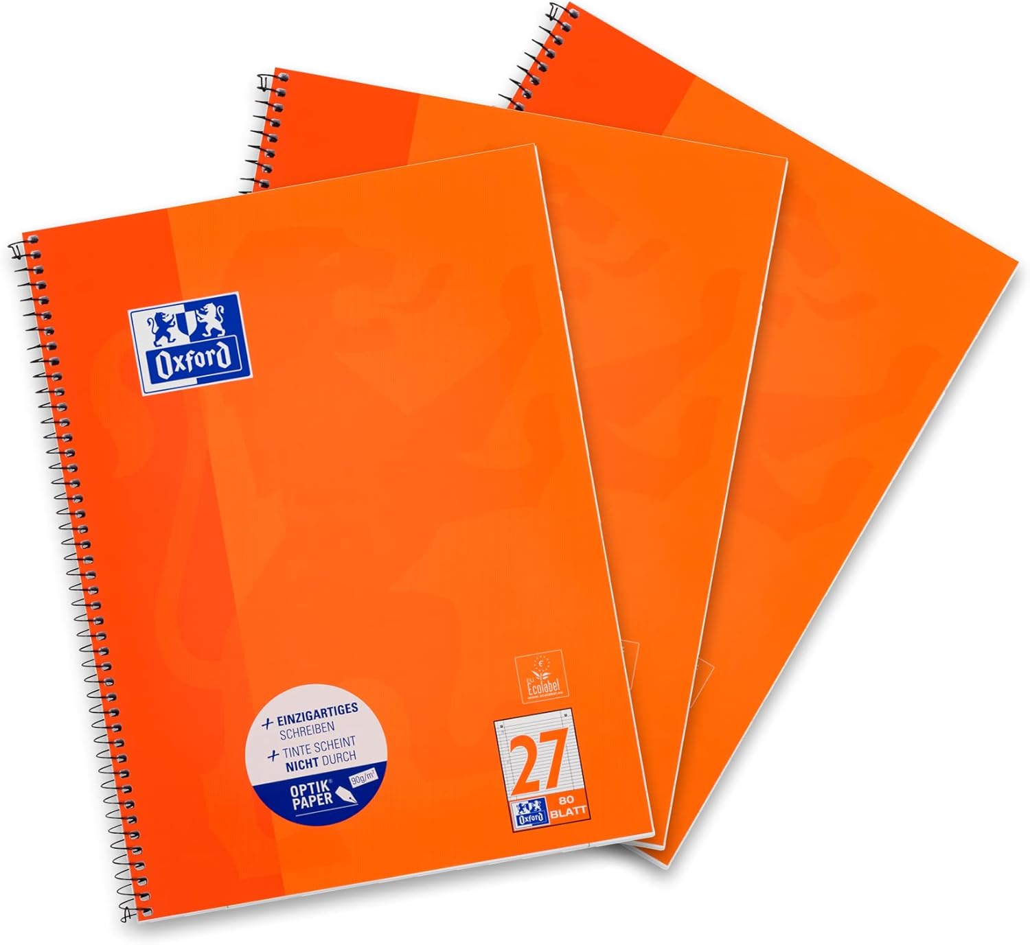 Oxford Collegeblock A4 liniert 80 Blatt 📒