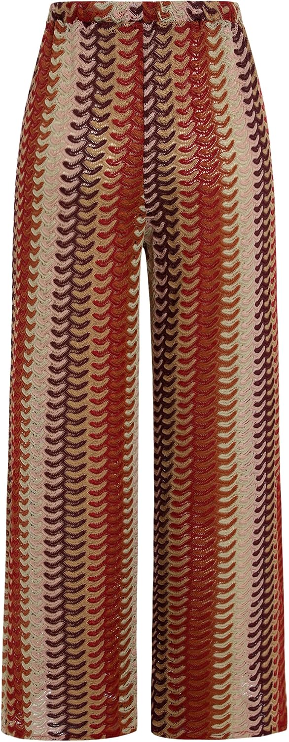 Detalle de ZAFUL Beach Cover-Up Pants with Crochet Detail