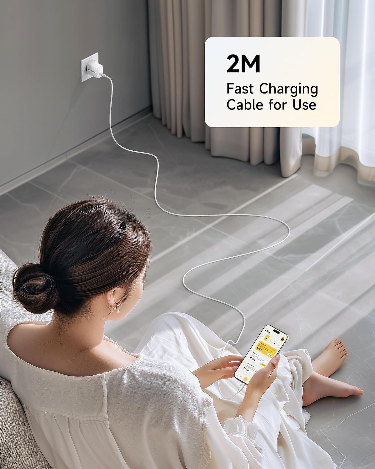 Thumbnail 6 de RAVIAD USB‑C Ladegerät 2er‑Pack, 20W Schnellladeadapter mit 2 m USB‑C Kabel – kompakt und flexibel