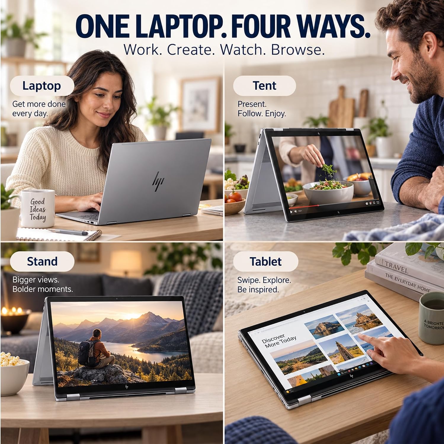 Thumbnail 6 de HP 2-in-1 laptop, 16-inch
