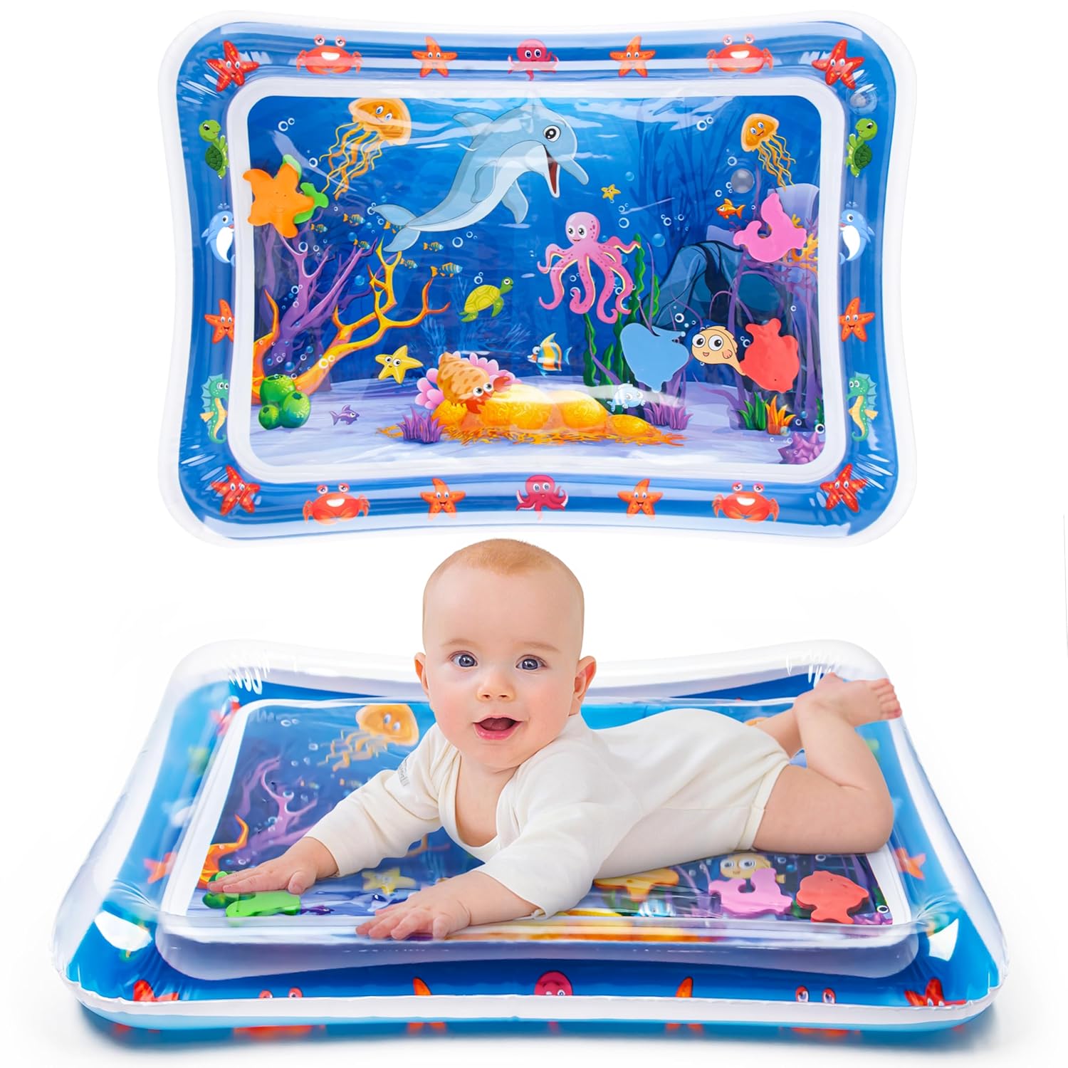 Yeeeasy Tummy Time Water Mat 3–24 Months