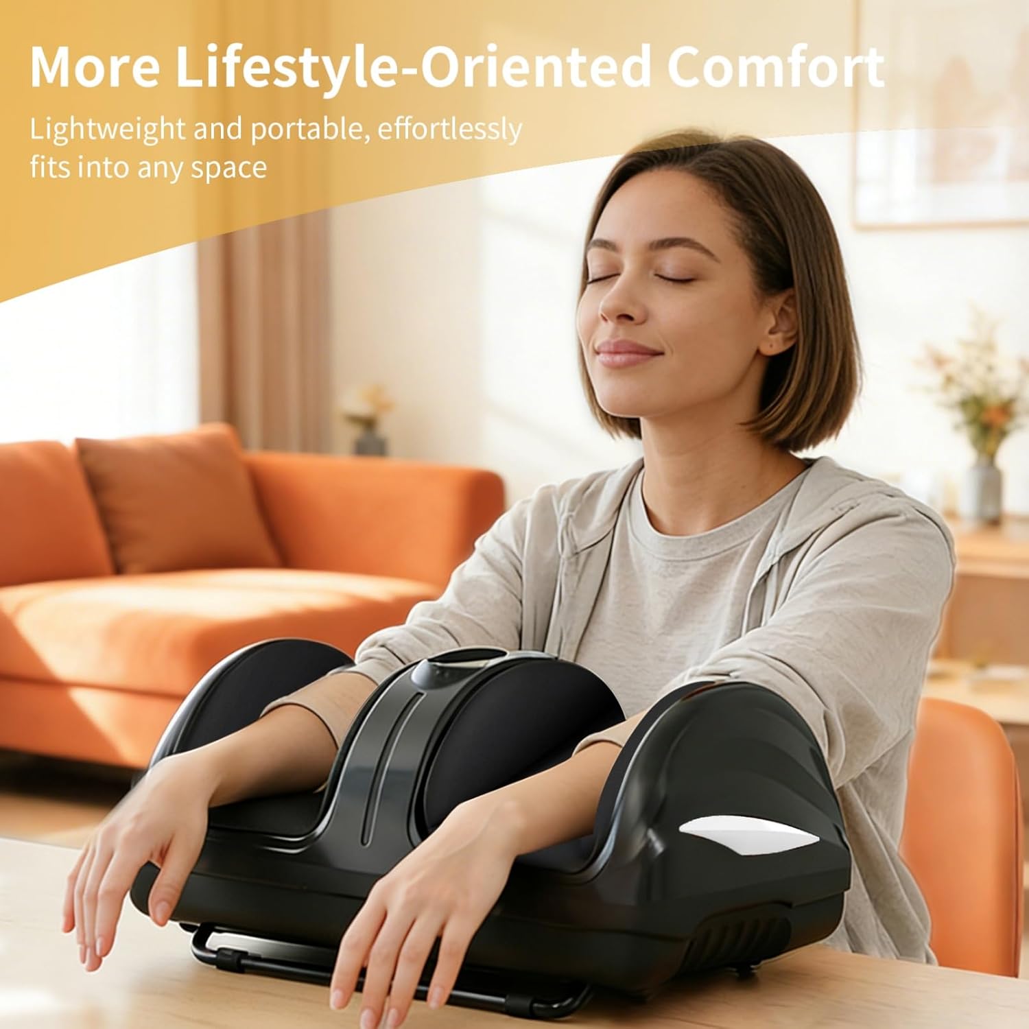 Thumbnail 6 de TISSCARE Foot Massager for Neuropathy: Deep Shiatsu, Heat Therapy, and Custom Comfort for Everyday Feet