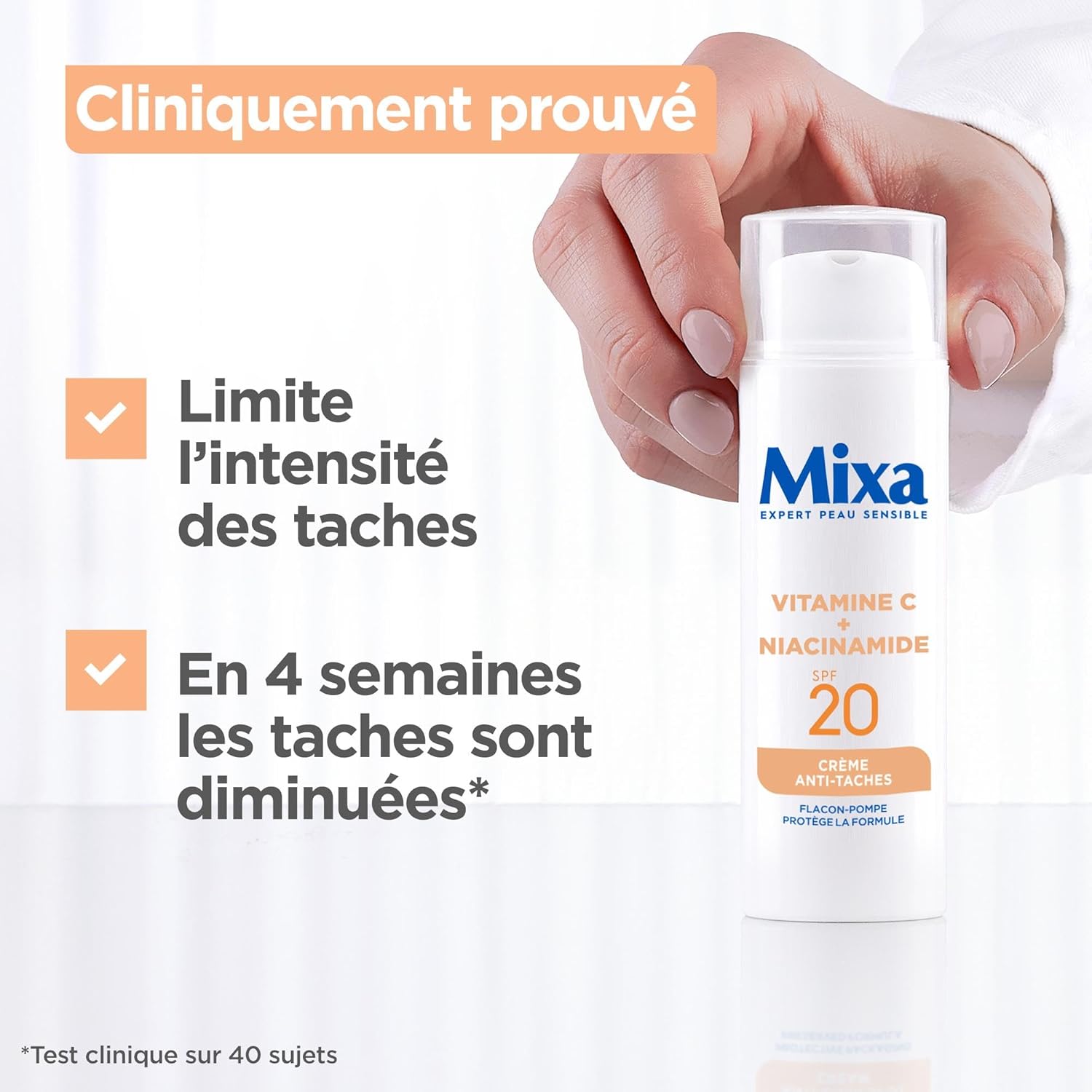 Detalle 2 de Mixa crema anti macchia SPF 20 50 ml