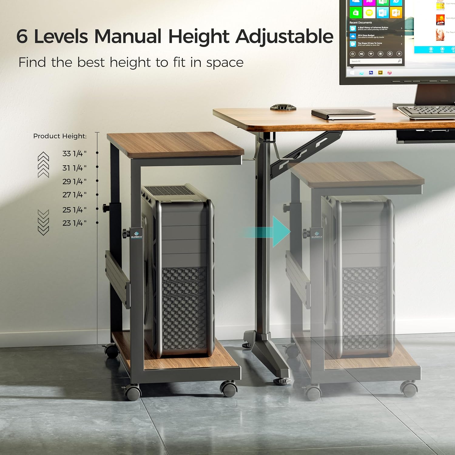 Detalle de EUREKA ERGONOMIC PC stand 57 to 73cm