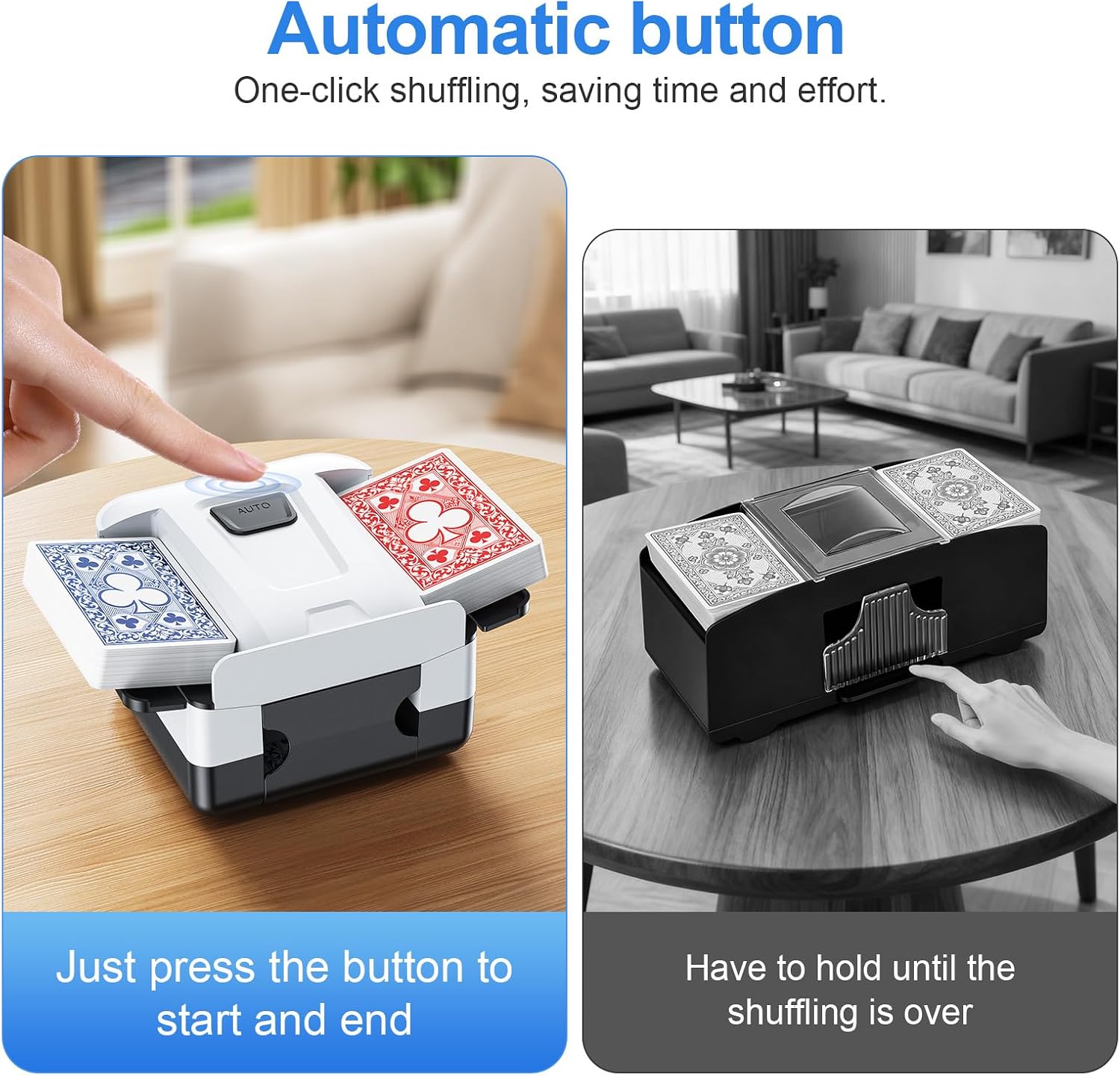 Thumbnail 5 de Demolike Automatic Card Shuffler for 1-2 Decks ๐