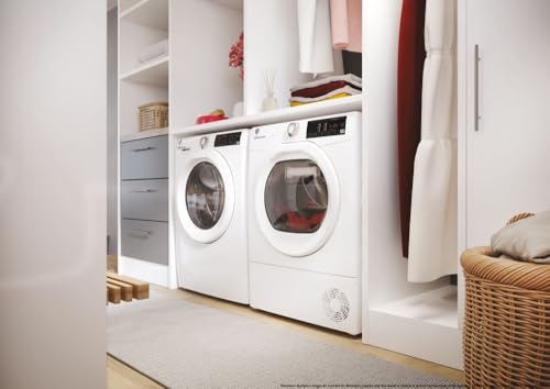 Detalle de Hoover H-DRY 350 HR4 H7A2TE-S asciugatrice 7 kg a pompa di calore, slim