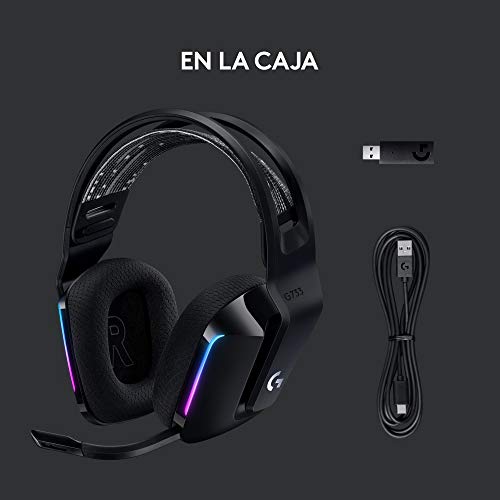 Thumbnail 6 de Logitech G G733 Lightspeed: auriculares inalámbricos para gaming con micrófono Blue Vo!CE y RGB