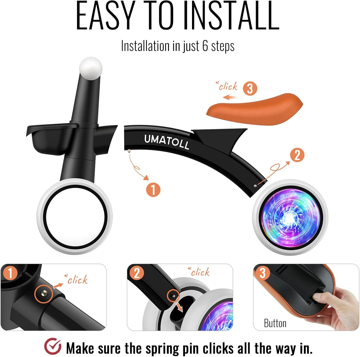 Thumbnail 1 de Umatoll Balance Bike 12-24 months