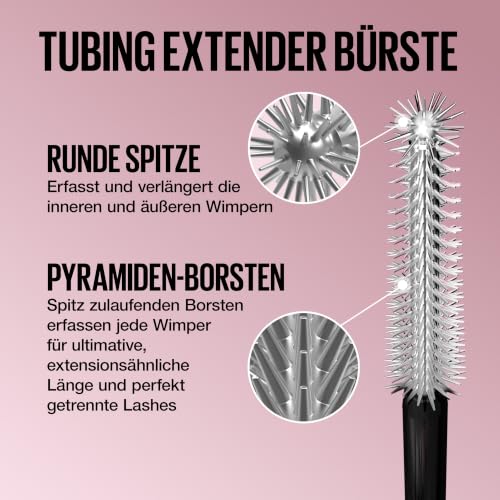 Thumbnail 4 de Maybelline Sky Tubes Mascara – Tubing-Formel für extreme Länge, sanftes Entfernen & Pflege