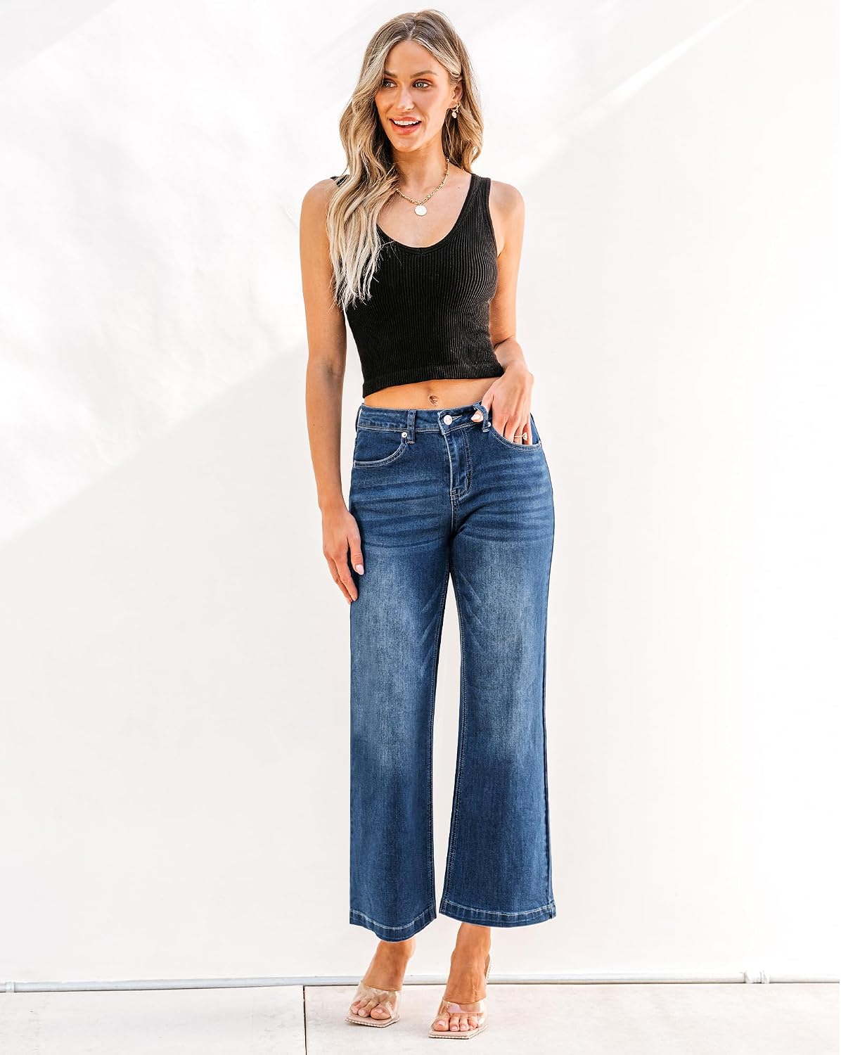 Detalle 2 de GRAPENT Women's Jeans High-Rise