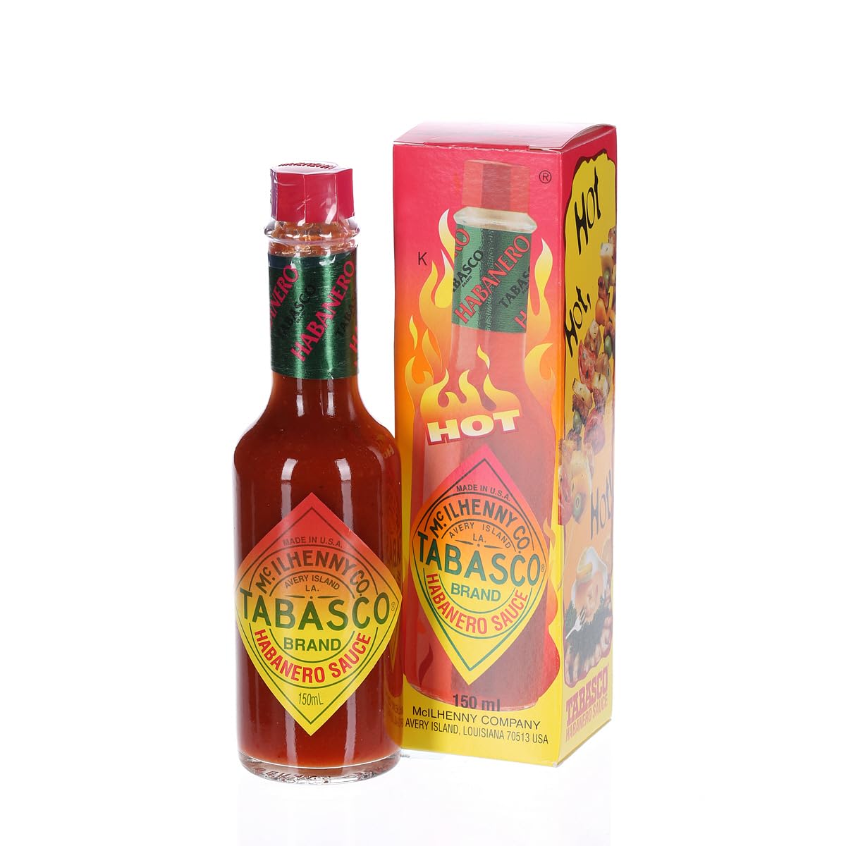 Detalle 2 de TABASCO Scorpion Sauce + Habanero Sauce (2 x 148 ml) – Premium feuriges Duo, ideal zum Ausprobieren