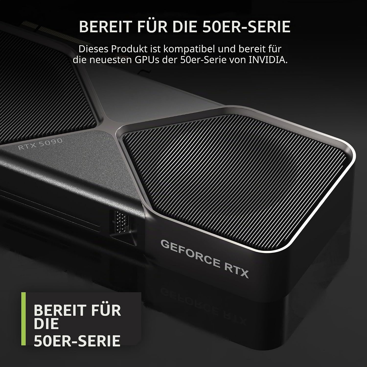 Detalle de CORSAIR iCUE LINK RX140 RGB 140mm PWM-Lüfter – Dual Pack, Schwarz