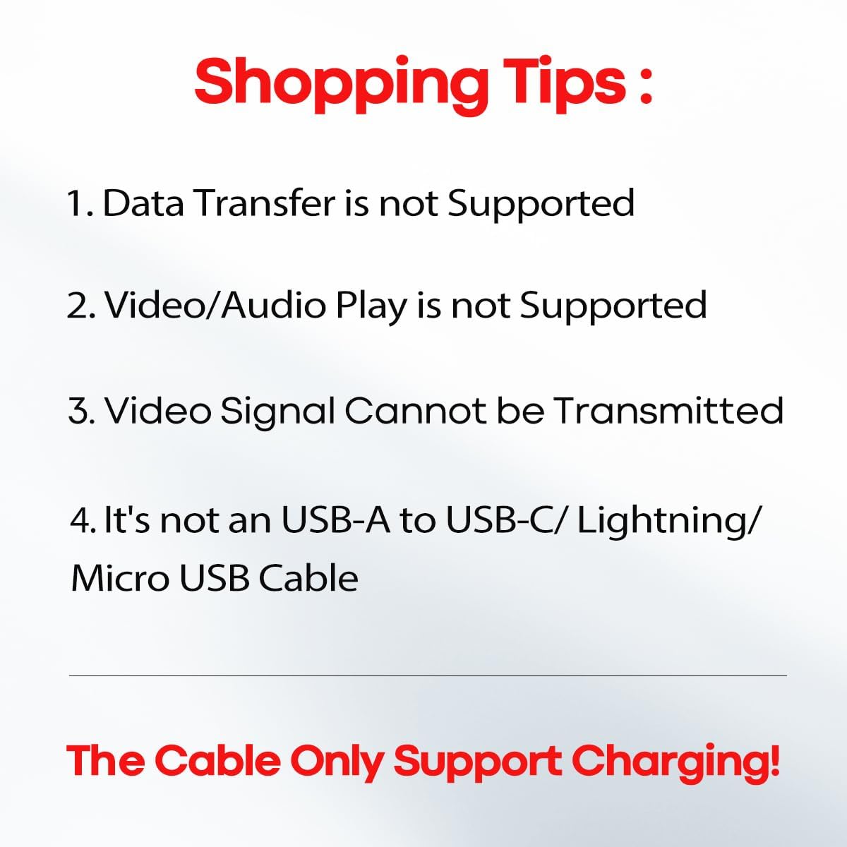 Thumbnail 1 de CLEEFUN 10m USB-C to USB-C cable with PD 60W (charging only, no data)
