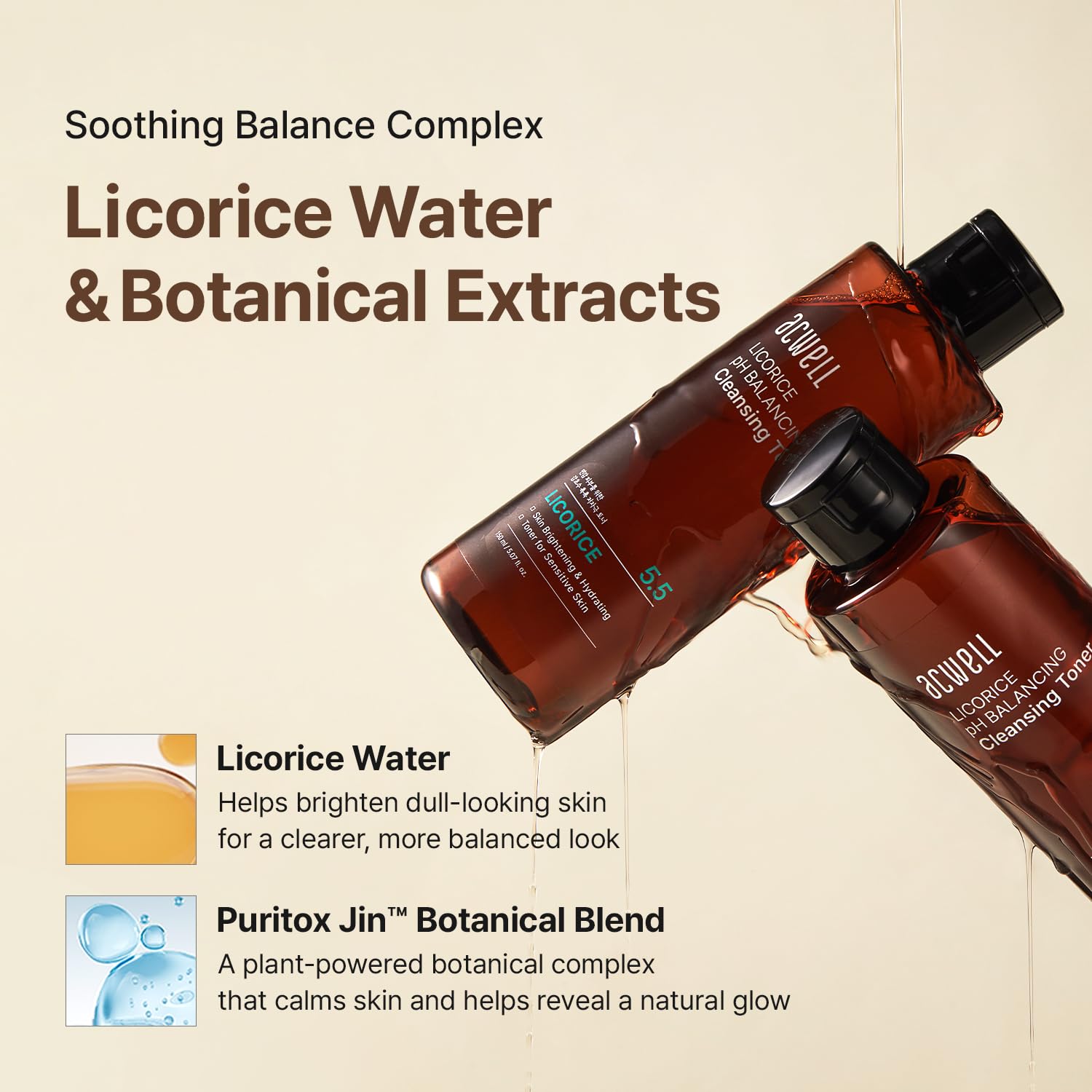 Thumbnail 4 de ACWELL Licorice pH Toner 5.07 fl.oz ⚙