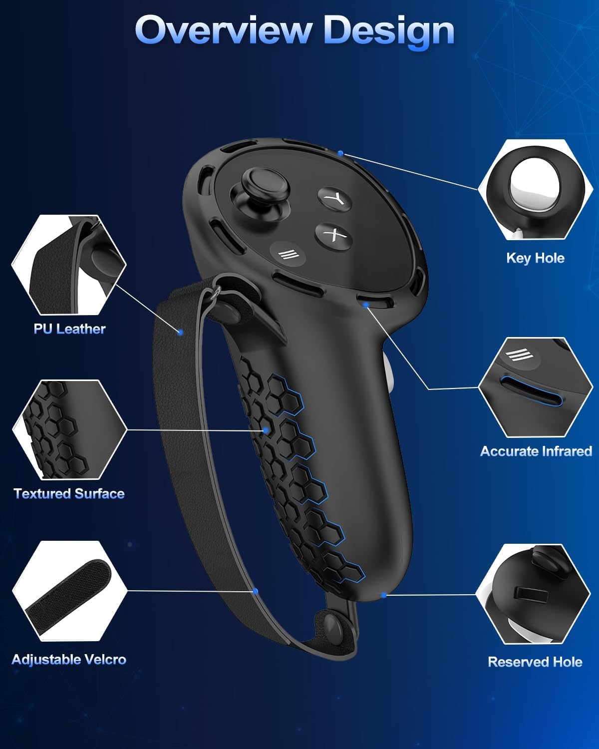 Detalle de AMZDM Controller Grip 1 Pair
