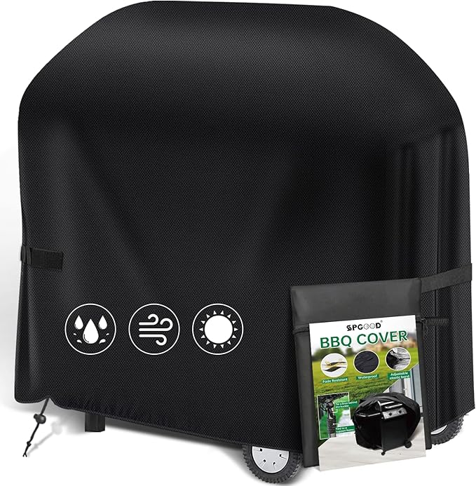 SPGOOD Funda Barbacoa Exterior Impermeable 105x49x102 cm