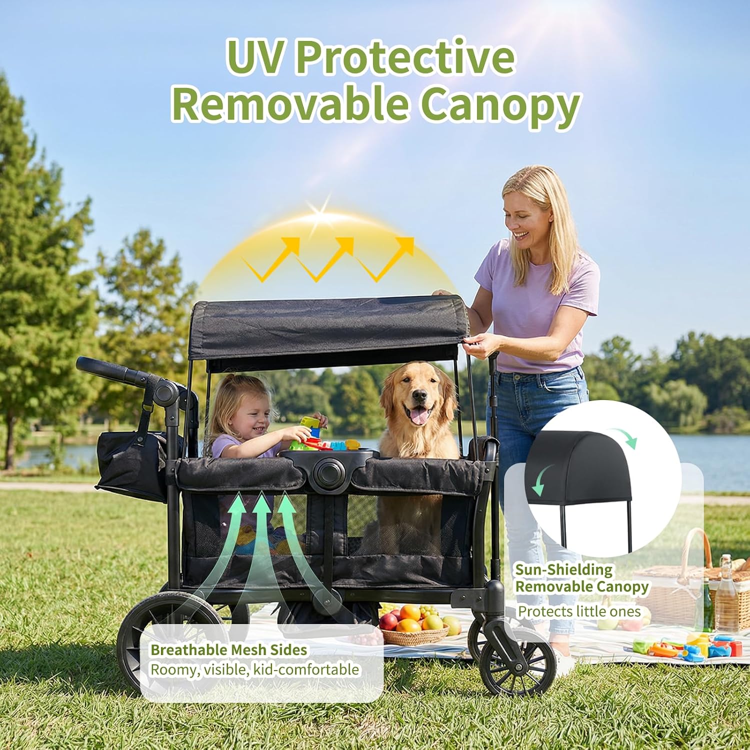 Thumbnail 4 de MiniKins Wagon for Kids 2-Seater