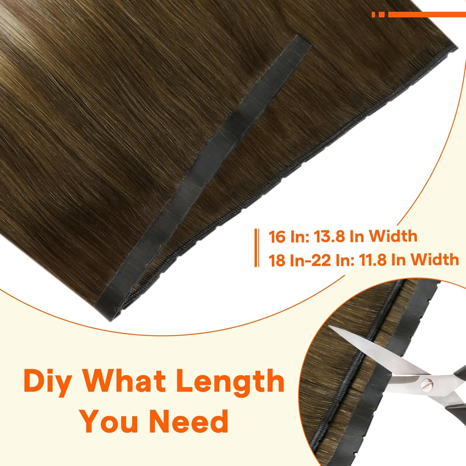 Thumbnail 3 de Full Shine Butterfly Weft Extensions 16 Inch 50G