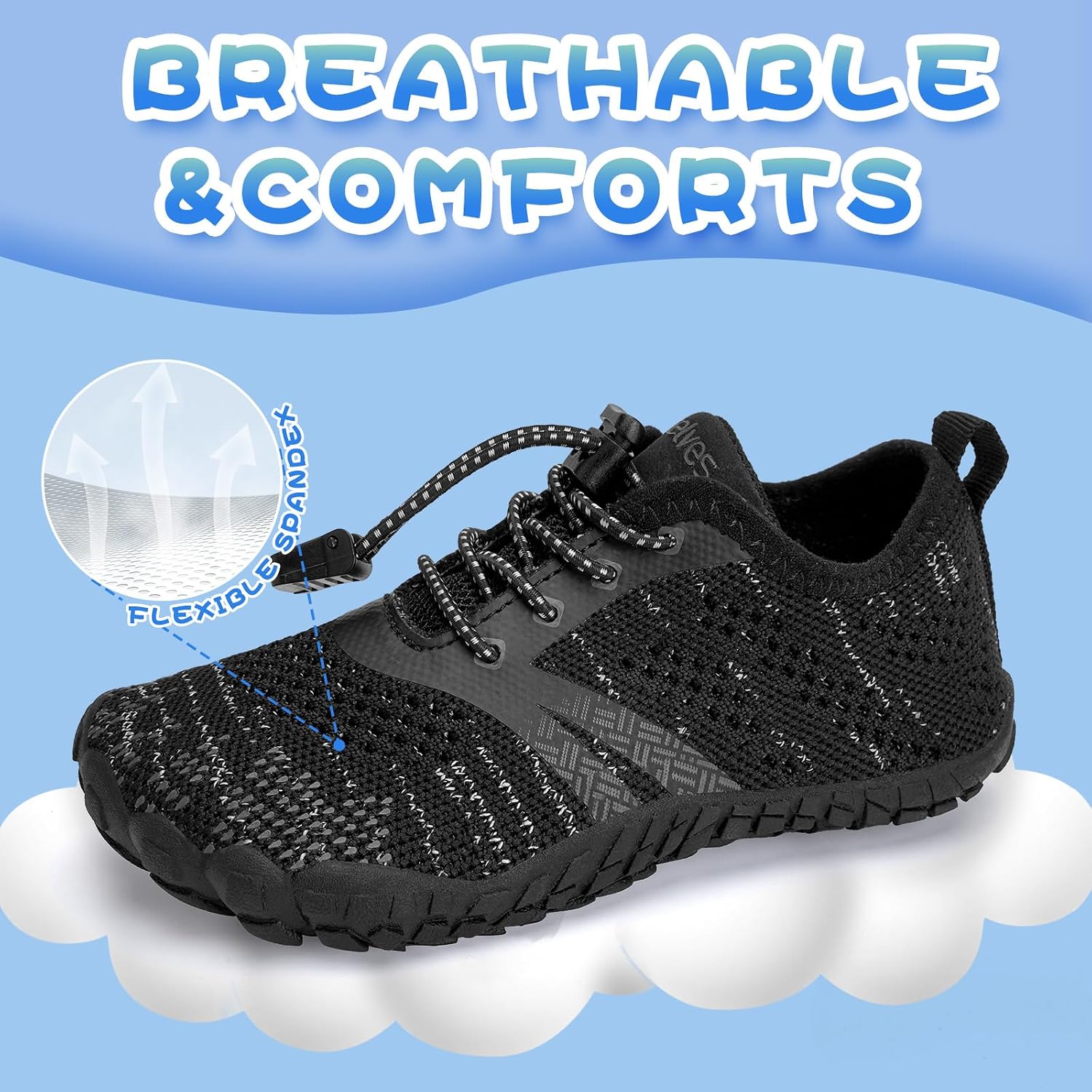 Detalle 2 de WateLves Barfußschuhe Kinder Größe 25-36
