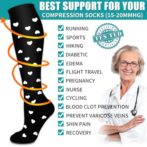 Thumbnail 4 de BLUEENJOY Copper Compression Socks, 6 pairs ⚙
