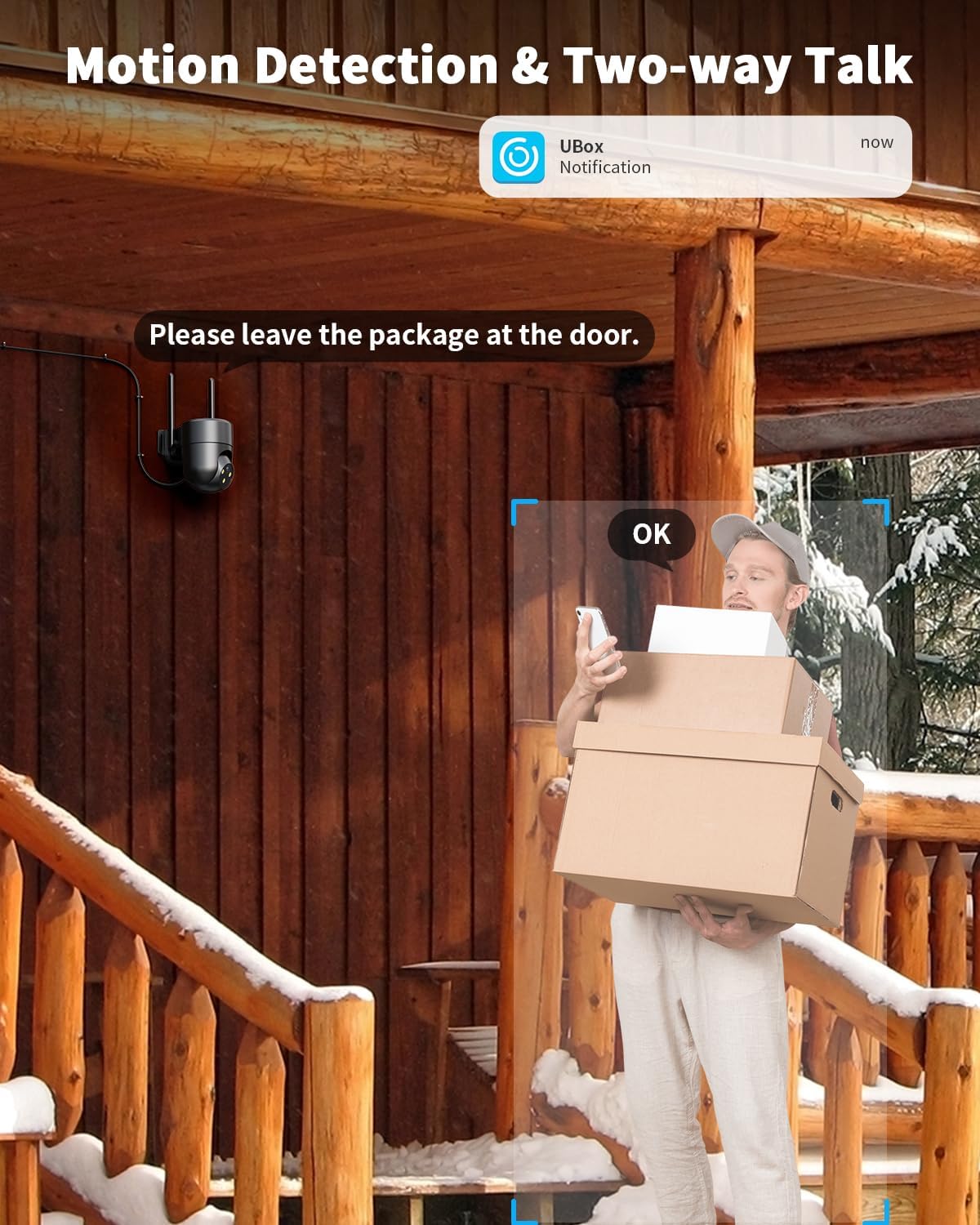 Thumbnail 5 de NUASI 4G LTE Outdoor Security Camera with SIM: 2K PTZ with AI Human Detection