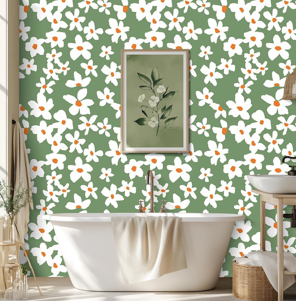 Detalle de Peel-and-stick wallpaper, vinyl