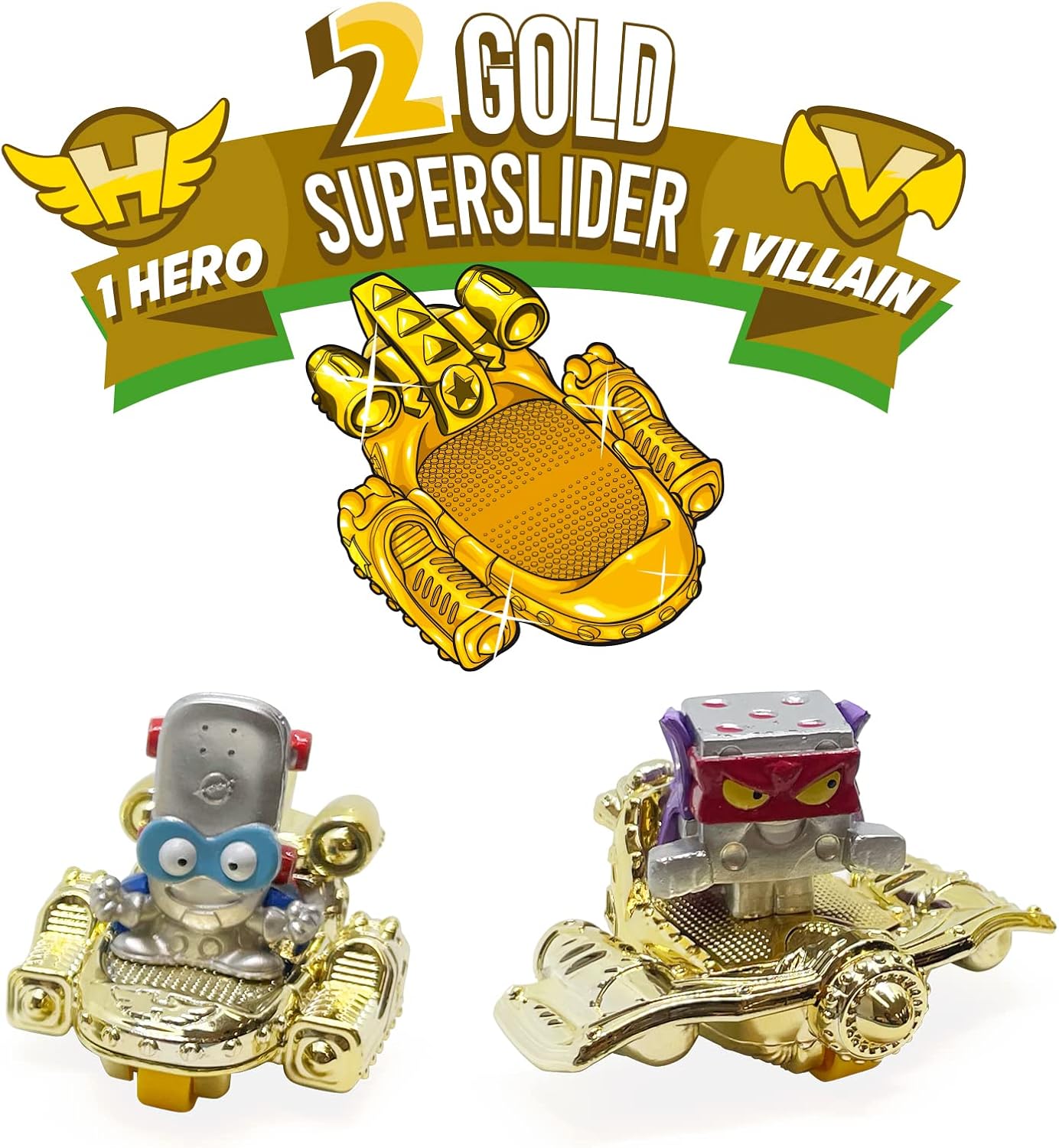 Detalle 2 de SUPERTHINGS RIVALS OF KABOOM Lata Gold Serie 3 – Exklusive Sammlerpackung