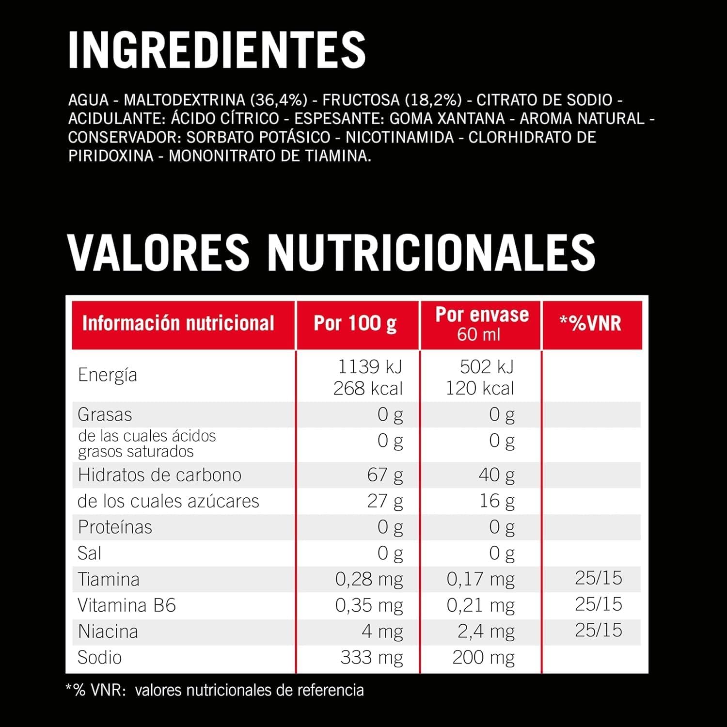 Thumbnail 2 de ENERVIT Carbo Gel C2:1PRO Lime 🍋 - Energía para Atletas