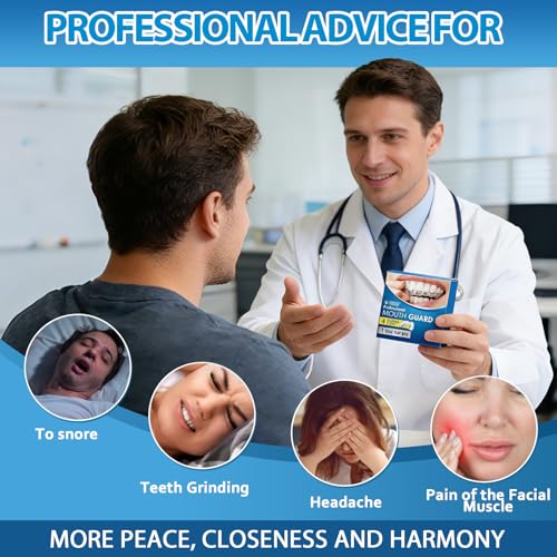 Thumbnail 3 de Nailpretty kit 4 piezas bruxismo dental Noche: protectores bucales termoplásticos anti-rechinar (2 tamaños)