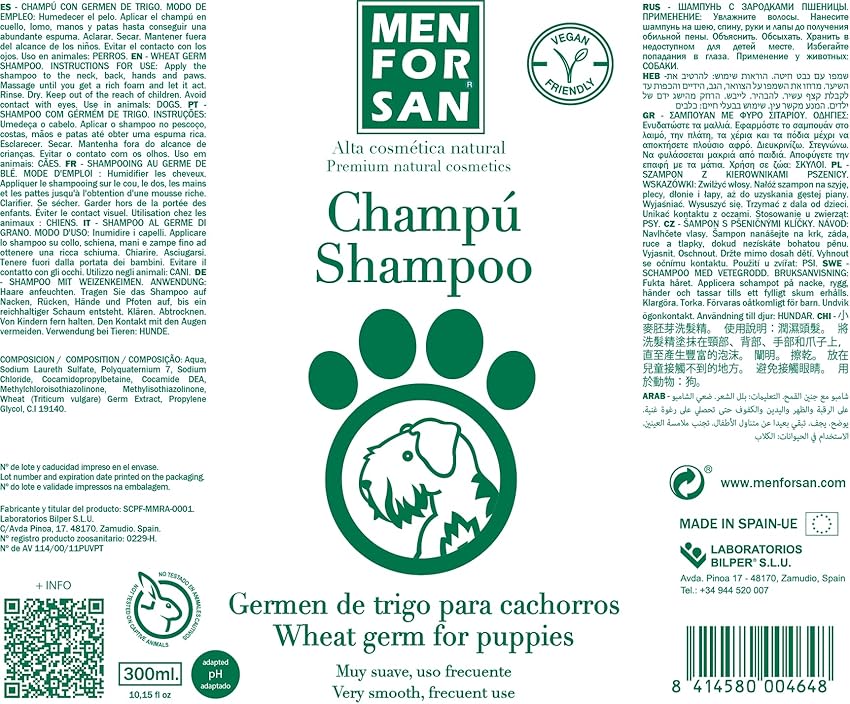 Thumbnail 6 de MENFORSAN Champú Aloe Vera para perros 5 L