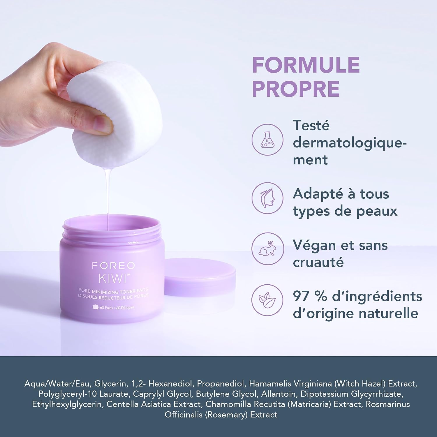 Thumbnail 6 de FOREO KIWI Disques réducteurs de pores 60 pc