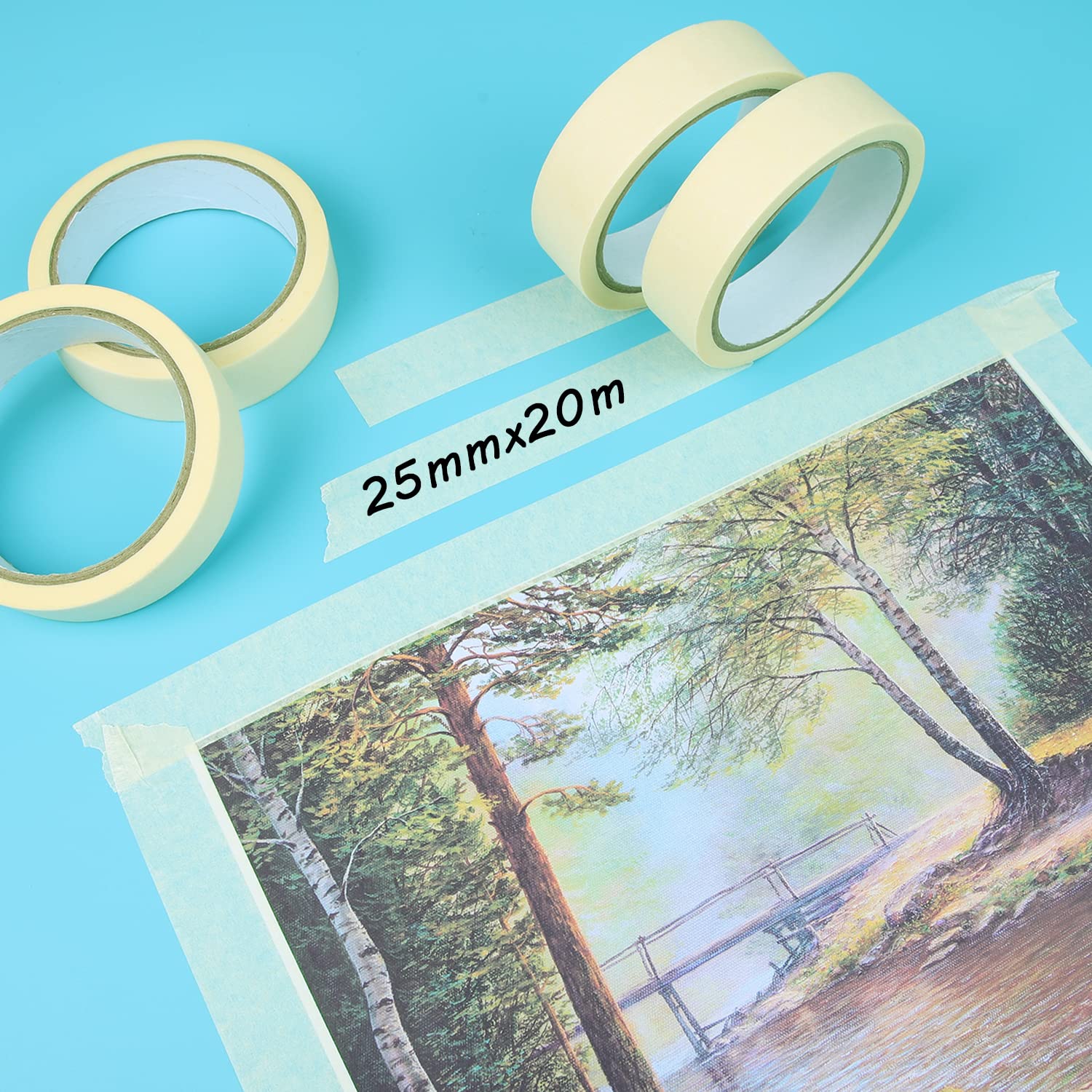 Detalle 2 de NORTHERN BROTHERS Masking Tape 25mm, 12 rolls