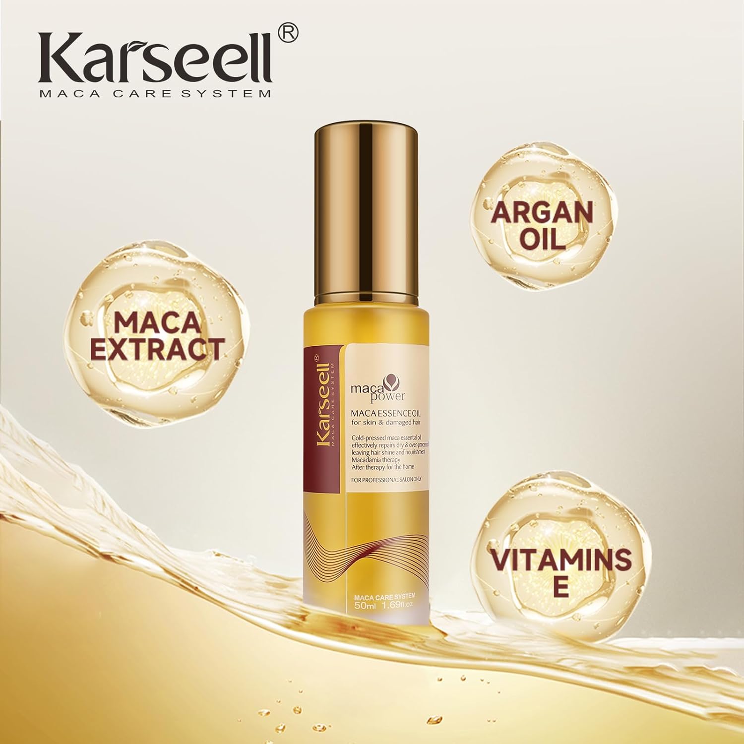 Thumbnail 2 de Karseell Argan Oil Hair Serum 50ml