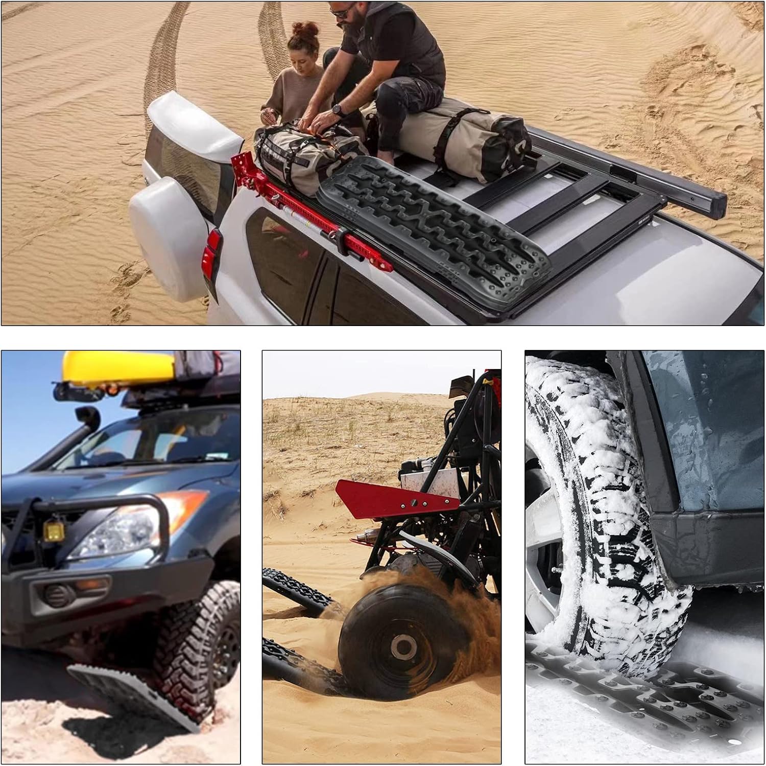 Thumbnail 6 de Lospitch Anfahrhilfe 10T Recovery Board für Geländewagen 🚗