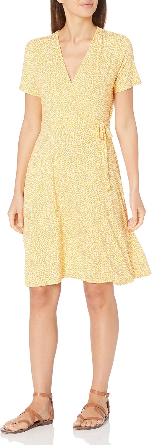 Thumbnail 6 de Amazon Essentials Women's Short Sleeve Faux-Wrap V Neck Dress