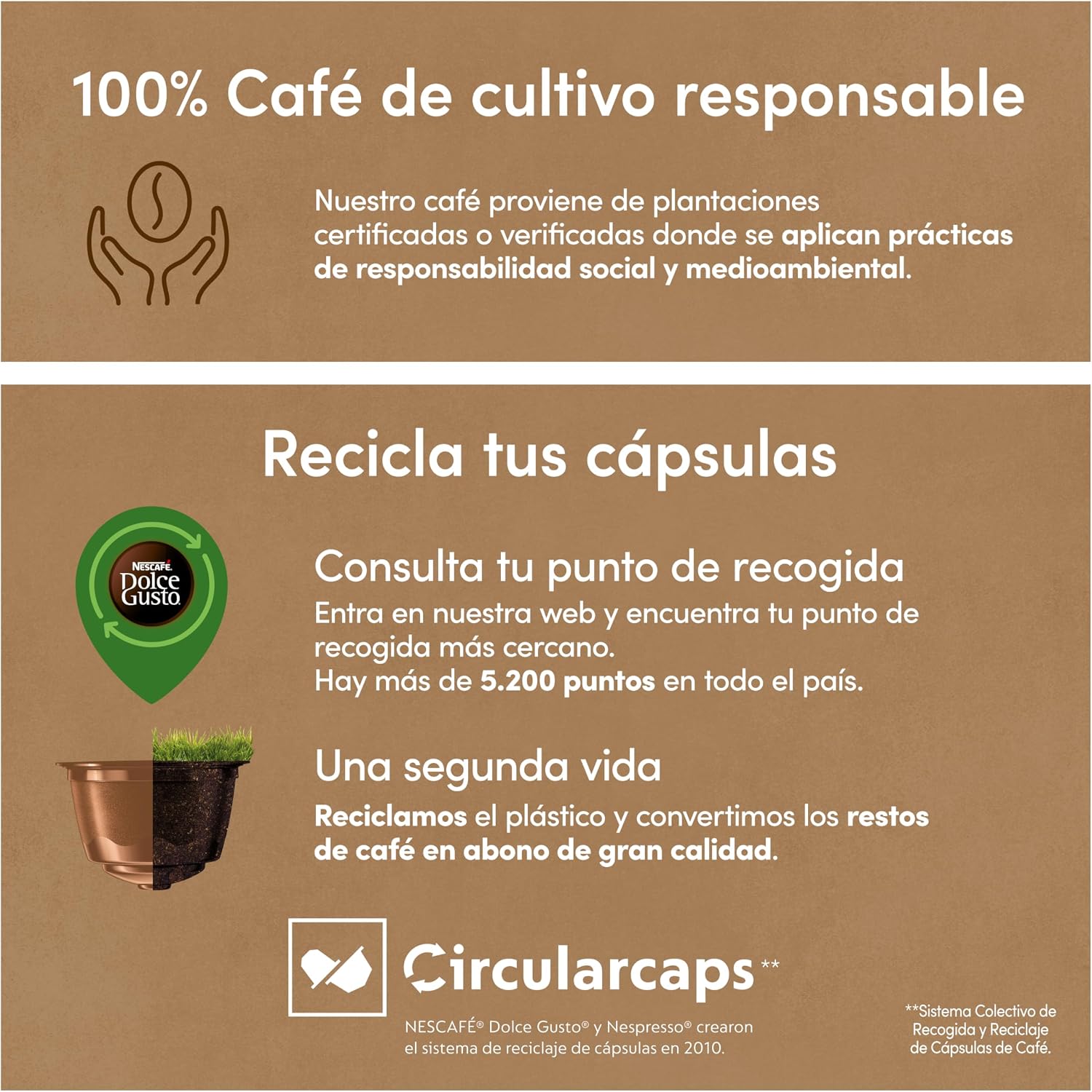 Thumbnail 5 de NESCAFÉ Dolce Gusto Cortado Descafeinado ☕ 48 cápsulas (3x16)