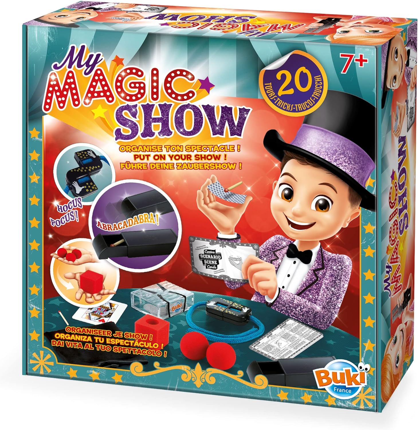Detalle de Buki - 6060 My Magic Show: coffret de magie pour enfants