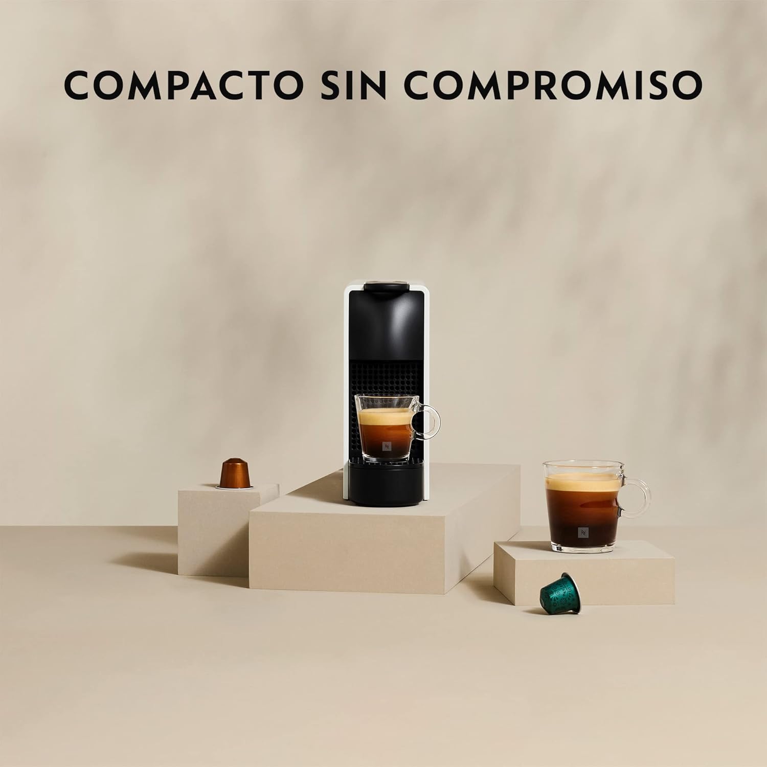 Thumbnail 4 de Nespresso Krups Essenza Mini XN1101PR5 ☕️ Cafetera Compacta Blanco