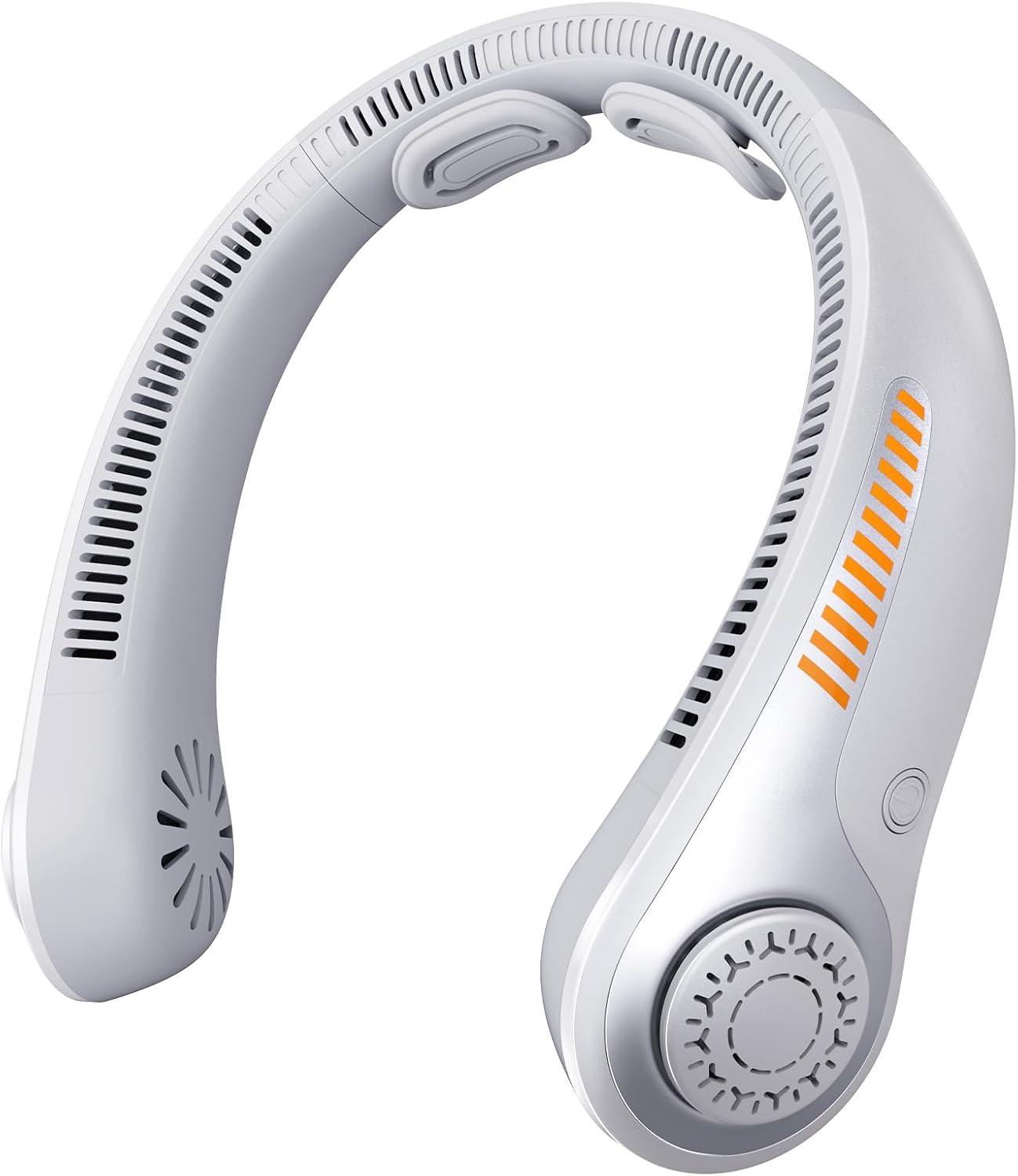 Detalle de EYERZ Portable Neck Fan with Neck Support (Rechargeable, 5 Speeds, 5000mAh)